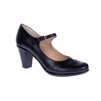 Marimea 38 Pantofi dama eleganti din piele naturala cu toc de 7 cm - P104NBOX